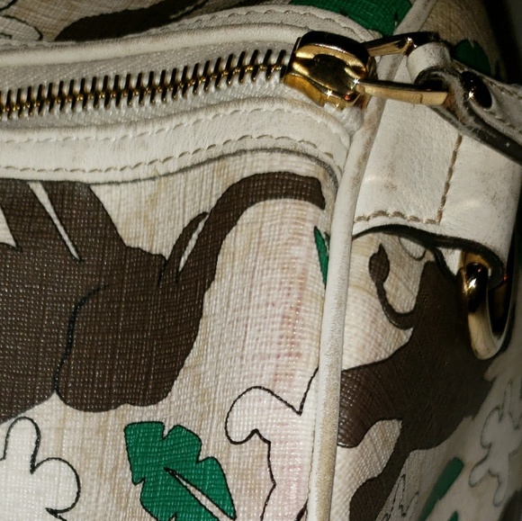 Authentic 💕 Gucci UNICEF Joy Boston Satchel - Picture 7 of 8